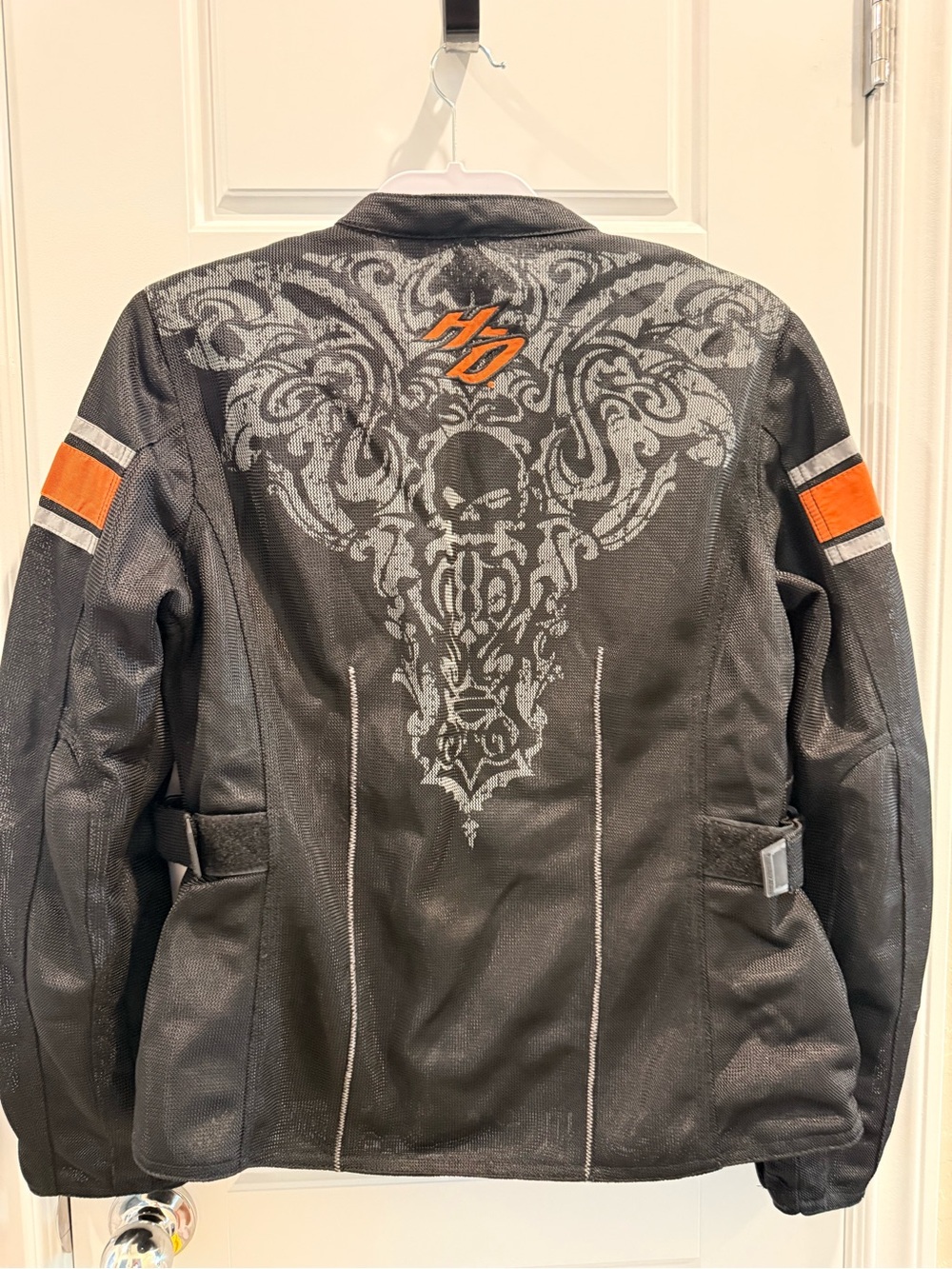 Harley-Davidson Black & Orange Performance Riding Jacket - Picture 2 of 7